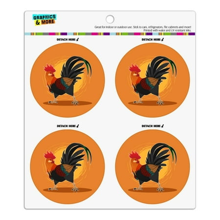 Rooster of Awesomeness Chicken Refrigerator Fridge Locker Vinyl Circle Magnet Set
Rooster of Awesomeness Chicken Refrigerator Fridge Locker Vinyl Circle Magnet Set
