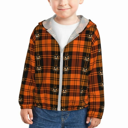 Gaeub Halloween Tartan Plaid Print Athletic Sun Protection Hoodie for Kids Long Sleeve Outdoor UV Shirt Running Fishing Top for Boys Girls-2 Years
Gaeub Halloween Tartan Plaid Print Athletic Sun Protection Hoodie for Kids Long Sleeve Outdoor UV Shirt Running Fishing Top for Boys Girls-2 Years