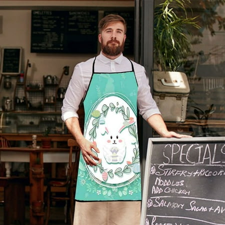HANXIULIN Easter Cartoon Rabbit Eggs Easter Polyester Fine Grain Sleeveless Apron Home Smock Multi Function Apron
HANXIULIN Easter Cartoon Rabbit Eggs Easter Polyester Fine Grain Sleeveless Apron Home Smock Multi Function Apron