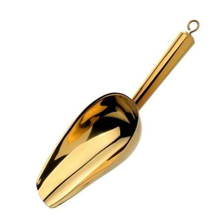 Thicker Nut Stainless Steel Durable Popcorn Ice Scooper Shovel Ice Scoop Kitchen Tools GOLD
Thicker Nut Stainless Steel Durable Popcorn Ice Scooper Shovel Ice Scoop Kitchen Tools GOLD