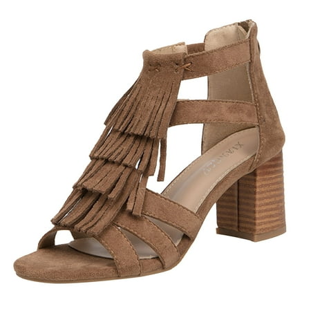 SEMIMAY Women High Fashion Design High Heeled Suede Leather Sandals Heels Shoes Fashion Shoes For Women
SEMIMAY Women High Fashion Design High Heeled Suede Leather Sandals Heels Shoes Fashion Shoes For Women