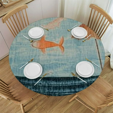 BCIIG Sea Animals Round Tablecloth Stain-Resistant Washable 100% Polyester Fiber Great for Home Kitchen Parties Holiday Dinner Indoor Outdoor Tablecloth 42 -46
BCIIG Sea Animals Round Tablecloth Stain-Resistant Washable 100% Polyester Fiber Great for Home Kitchen Parties Holiday Dinner Indoor Outdoor Tablecloth 42 -46
