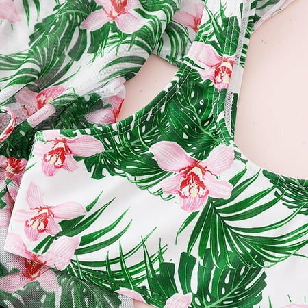 Gubotare Girl s Swimsuit Three Piece Leaf Print Swimsuit For 6 To 14 Years Swimming Pool Hot Spring Bikini with Shorts 3 Piece Green 12-14Years
Gubotare Girl s Swimsuit Three Piece Leaf Print Swimsuit For 6 To 14 Years Swimming Pool Hot Spring Bikini with Shorts 3 Piece Green 12-14Years