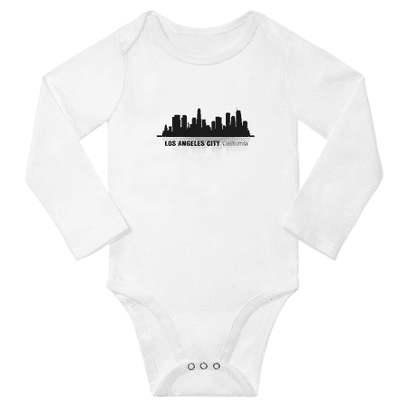 Los angeles City California Silhouette Cute Baby Long Sleeve Clothing Bodysuits Boy Girl Unisex (White 6M)
Los angeles City California Silhouette Cute Baby Long Sleeve Clothing Bodysuits Boy Girl Unisex (White 6M)