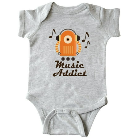 Inktastic Music Addict Robot Musician Gift Gift Baby Boy or Baby Girl Bodysuit
Inktastic Music Addict Robot Musician Gift Gift Baby Boy or Baby Girl Bodysuit