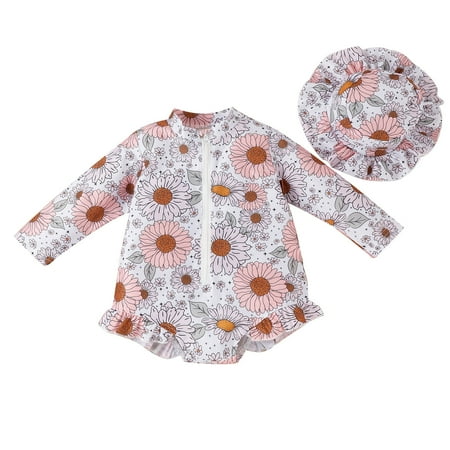 Toddlers Girls Baby Short Sleeve Floral Printed Beach Bathing Baby Suit Toddlers Girls Baby Swimwear Swimsuit Hat Child Kids Swim Beachwear
Toddlers Girls Baby Short Sleeve Floral Printed Beach Bathing Baby Suit Toddlers Girls Baby Swimwear Swimsuit Hat Child Kids Swim Beachwear