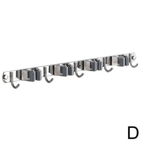 Wall Mounted Mop Organize Brush Broom Hanger Storage Rack Kitchen Tool Holder D1 G4H0
Wall Mounted Mop Organize Brush Broom Hanger Storage Rack Kitchen Tool Holder D1 G4H0