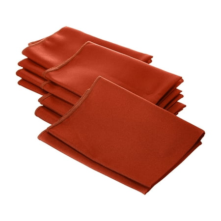 LA Linen 10-Pack Cloth Napkins Washable Reusable Polyester Poplin Table Napkins 18 by 18-Inch Rust
LA Linen 10-Pack Cloth Napkins Washable Reusable Polyester Poplin Table Napkins 18 by 18-Inch Rust