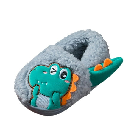 XINSHIDE Shoes Fashion Autumnand Winter Boys And Girls Slippers Flat Bottom Soft Light And Comfortable Warm Cover Heel Cute Cartoon Dinosaur Unisex Baby Shoes
XINSHIDE Shoes Fashion Autumnand Winter Boys And Girls Slippers Flat Bottom Soft Light And Comfortable Warm Cover Heel Cute Cartoon Dinosaur Unisex Baby Shoes