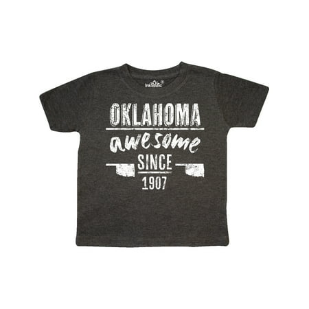 Inktastic Oklahoma Awesome Since 1907 Gift Toddler Boy or Toddler Girl T-Shirt
Inktastic Oklahoma Awesome Since 1907 Gift Toddler Boy or Toddler Girl T-Shirt