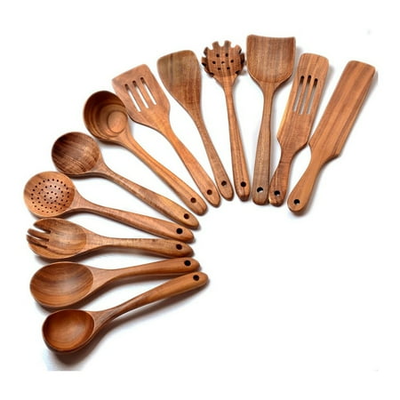 Wooden Spoons for Cooking 12 Pack Wooden Utensils for Cooking Kitchen Utensils Set Wooden Cooking Utensils Spatulas
Wooden Spoons for Cooking 12 Pack Wooden Utensils for Cooking Kitchen Utensils Set Wooden Cooking Utensils Spatulas