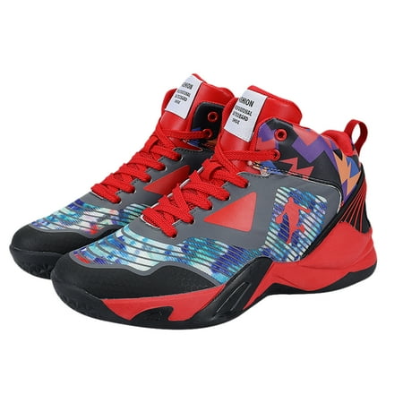 NUOLUX 1 Pair Basketball Shoes Male High-Top Sneakers 9