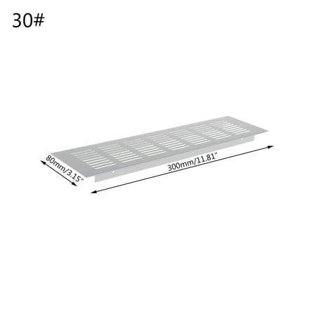 JUNTEX Aluminum Alloy Air Vent Perforated Sheet Web Plate Ventilation Grille