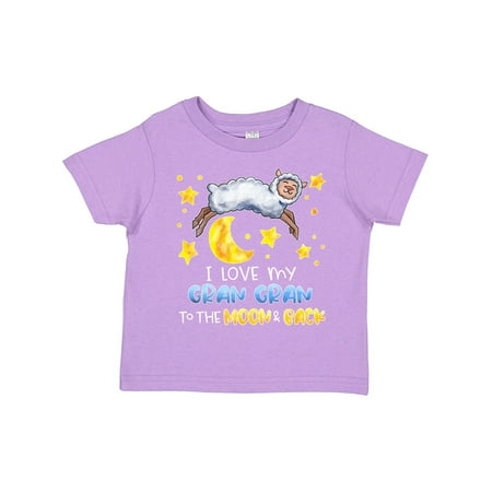 Inktastic I Love My Gran Gran to the Moon and Back Cute Sheep Gift Toddler Boy or Toddler Girl T-Shirt
Inktastic I Love My Gran Gran to the Moon and Back Cute Sheep Gift Toddler Boy or Toddler Girl T-Shirt