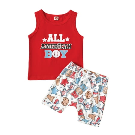 Toddler Baby Boys Pants Set Independence Day Sleeveless Vest Tops Drawstring Shorts
Toddler Baby Boys Pants Set Independence Day Sleeveless Vest Tops Drawstring Shorts