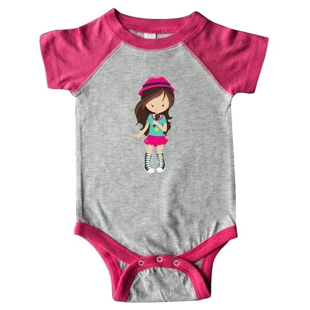 Inktastic Rock Girl Brown Hair Band Singer Microphone Gift Baby Girl Bodysuit
Inktastic Rock Girl Brown Hair Band Singer Microphone Gift Baby Girl Bodysuit