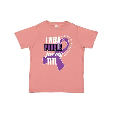 Inktastic Chronic Pain I Wear Purple For My Titi Gift Toddler Boy or Toddler Girl T-Shirt
Inktastic Chronic Pain I Wear Purple For My Titi Gift Toddler Boy or Toddler Girl T-Shirt