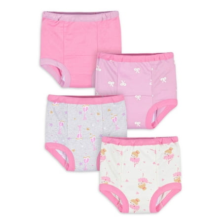 Gerber Toddler Girl Training Pants 4-Pack (2T - 3T)
Gerber Toddler Girl Training Pants 4-Pack (2T - 3T)