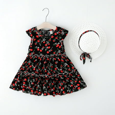 Hunpta Girls Sleeveless Dress Kids Hat Outfits Baby Toddler Princess Floral Girls Dress&Skirt
Hunpta Girls Sleeveless Dress Kids Hat Outfits Baby Toddler Princess Floral Girls Dress&Skirt