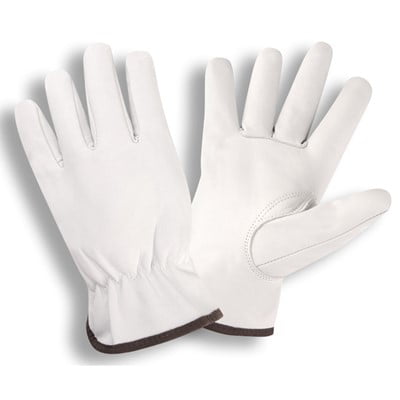 Cordova Safety Products Premium Grain Goatskin Driver s Gloves Large (3 Pairs)