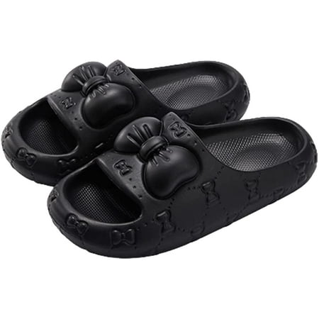 CoCopeaunts Summer Slippers for Women Cute Bow Knot Slippers Cozy Outdoor House Lazy One Slippers
CoCopeaunts Summer Slippers for Women Cute Bow Knot Slippers Cozy Outdoor House Lazy One Slippers