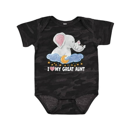 Inktastic I Love My Great Aunt Cute Elephants with Moon and Stars Gift Baby Boy or Baby Girl Bodysuit
Inktastic I Love My Great Aunt Cute Elephants with Moon and Stars Gift Baby Boy or Baby Girl Bodysuit