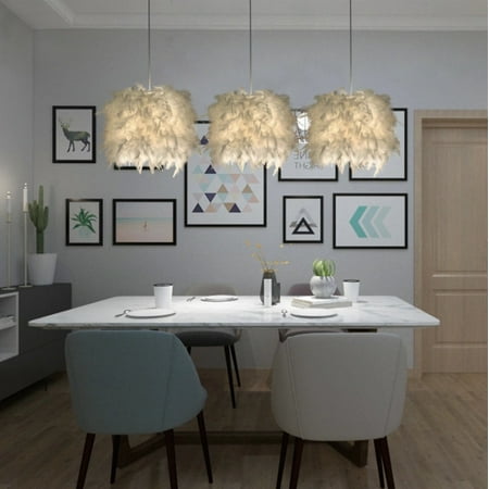 Peryerana Feather Round Ceiling Light Shade Pendant Lampshade Easy Fit Sphere Modern Style
Peryerana Feather Round Ceiling Light Shade Pendant Lampshade Easy Fit Sphere Modern Style
