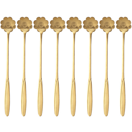 Decorative Ice Cream Spoon Set 8 Pieces Flower Spoon Dessert Spoon Set Coffee Spoon Sugar Spoon Ice Cream Spoon Stirring Spoon Reusable Stainless Steel Creative Dessert Spoon
Decorative Ice Cream Spoon Set 8 Pieces Flower Spoon Dessert Spoon Set Coffee Spoon Sugar Spoon Ice Cream Spoon Stirring Spoon Reusable Stainless Steel Creative Dessert Spoon