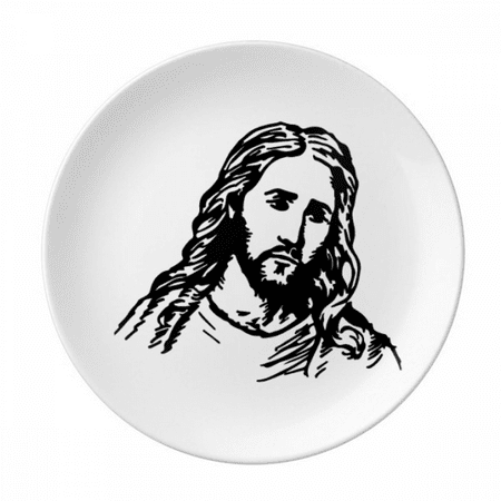 Godliness Idol Savior Portrait Plate Decorative Porcelain Salver Tableware Dinner Dish
Godliness Idol Savior Portrait Plate Decorative Porcelain Salver Tableware Dinner Dish