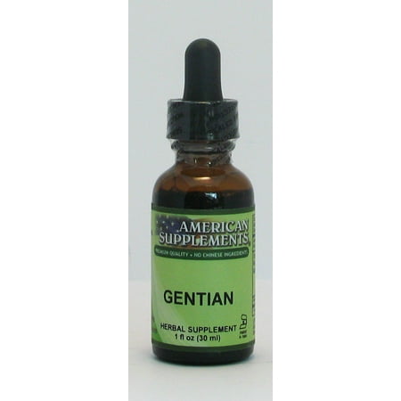 Gentian American Supplements 1 oz Liquid