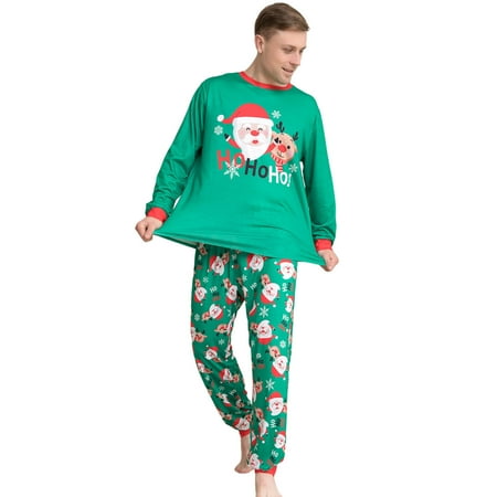 dianhelloya 1 Set Christmas Pajamas Santa Printing Add Atmosphere O-neck Family Matching Top Pant 2-piece Sleepwear Set for Gifts
dianhelloya 1 Set Christmas Pajamas Santa Printing Add Atmosphere O-neck Family Matching Top Pant 2-piece Sleepwear Set for Gifts