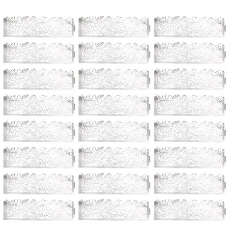 50Pcs Tea Light Lamp Covers Tea Light Decorative Wraps LED Lamp Decor Wraps