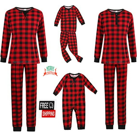 Gueuusu Classic Matching Family Pajamas - Matching Christmas Pajamas For Family Plaid
Gueuusu Classic Matching Family Pajamas - Matching Christmas Pajamas For Family Plaid