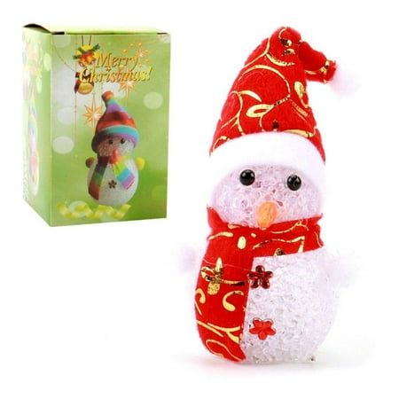 Night Light Christmas Gift Rice Crystal Snowman Pendant Jewelry Glowing Christmas Snowman Colorful Glow Flash Snowman
Night Light Christmas Gift Rice Crystal Snowman Pendant Jewelry Glowing Christmas Snowman Colorful Glow Flash Snowman
