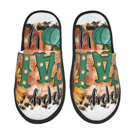 Noikeo Happy Fall Y All Pattern Cozy Slippers Indoor for Women and Mens Fuzzy House Shoes Soft Plush Warm Slip-on Slippers-Large
Noikeo Happy Fall Y All Pattern Cozy Slippers Indoor for Women and Mens Fuzzy House Shoes Soft Plush Warm Slip-on Slippers-Large