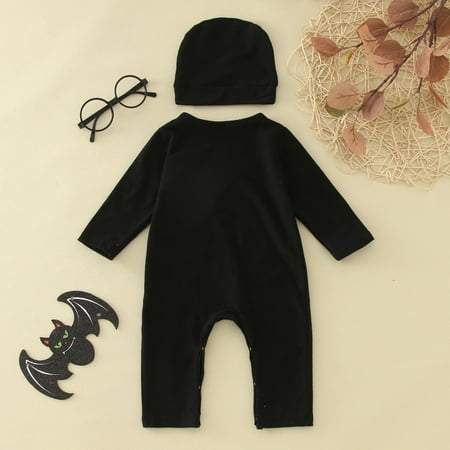 Aayomet Baby Winter Romper Toddler Baby Girl Boy Outfit Pumpkin Sweatshirt Oversized Onesie Bubble Romper Sweater Clothes Black 3-6 Months
Aayomet Baby Winter Romper Toddler Baby Girl Boy Outfit Pumpkin Sweatshirt Oversized Onesie Bubble Romper Sweater Clothes Black 3-6 Months