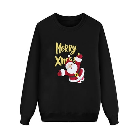 Youmylove Christmas Long Sleeve Letter Printed O-Neck Pullover Sweatshirt Blouse Xmas Holiday Family Outfit
Youmylove Christmas Long Sleeve Letter Printed O-Neck Pullover Sweatshirt Blouse Xmas Holiday Family Outfit