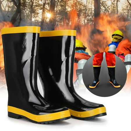 Shoes Boots Firefighter Shoes Equipment Boots Non-Slip High Temperature Resistance Rubber Shoes41
Shoes Boots Firefighter Shoes Equipment Boots Non-Slip High Temperature Resistance Rubber Shoes41