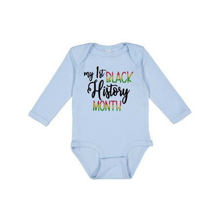 Inktastic My 1st Black History Month Gift Baby Boy or Baby Girl Long Sleeve Bodysuit
Inktastic My 1st Black History Month Gift Baby Boy or Baby Girl Long Sleeve Bodysuit