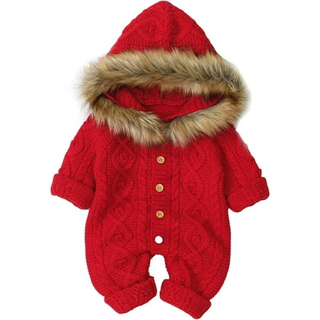 YOUI-GIFTS Newborn Baby Ear Hooded Knitted Romper Snowsuit Bodysuit Overalls for Boy Girl
YOUI-GIFTS Newborn Baby Ear Hooded Knitted Romper Snowsuit Bodysuit Overalls for Boy Girl