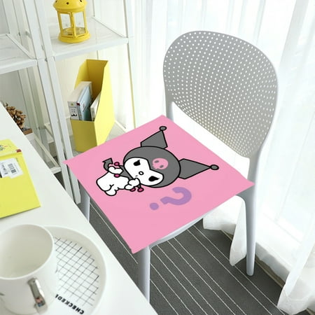 Sanrio Kuromi Soft Square Chair Cushion Non-slip Foam Cushion with Ties Garden Patio Home Kitchen Office Seat Cushion
Sanrio Kuromi Soft Square Chair Cushion Non-slip Foam Cushion with Ties Garden Patio Home Kitchen Office Seat Cushion