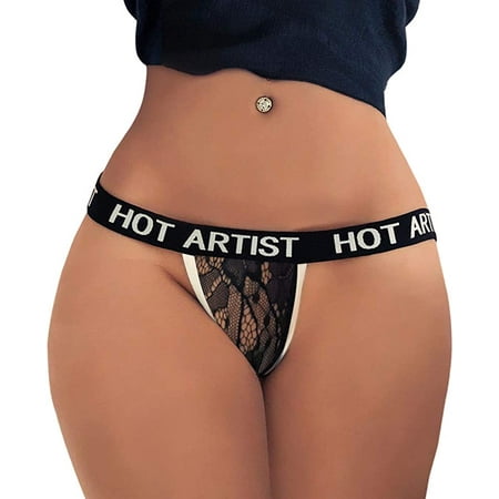 DanceeMangoos Women s Thongs for Women Lace Thong Girls Underwear Sexy Lingerie Panties for Women
DanceeMangoos Women s Thongs for Women Lace Thong Girls Underwear Sexy Lingerie Panties for Women
