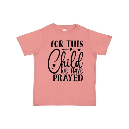 Inktastic Baby for This Child We Have Prayed Gift Toddler Boy or Toddler Girl T-Shirt
Inktastic Baby for This Child We Have Prayed Gift Toddler Boy or Toddler Girl T-Shirt