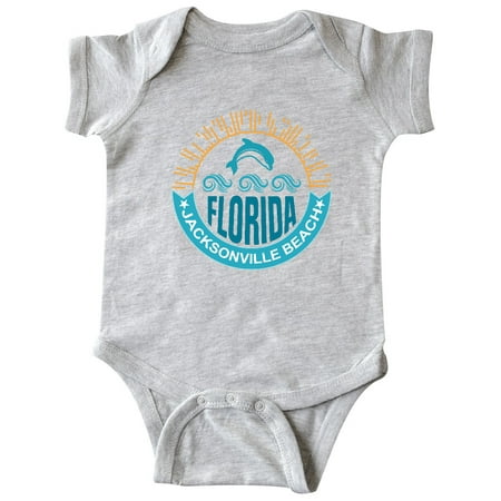 Inktastic Jacksonville Beach Florida Matching Gift Baby Boy or Baby Girl Bodysuit