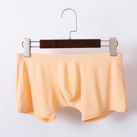 Hot Sale Mens Pure Color One Piece Ice Silk Seamles Underwear Stylishable Underwear
Hot Sale Mens Pure Color One Piece Ice Silk Seamles Underwear Stylishable Underwear