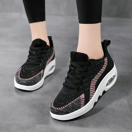 Up to 30% off Zanvin Women s Fashion Sneakers Clearance Casual Work Shoes Non Slip Running Shoes Athletic Sneakers Thick Soled Sports Walking Shoes Black Size 7.5
Up to 30% off Zanvin Women s Fashion Sneakers Clearance Casual Work Shoes Non Slip Running Shoes Athletic Sneakers Thick Soled Sports Walking Shoes Black Size 7.5