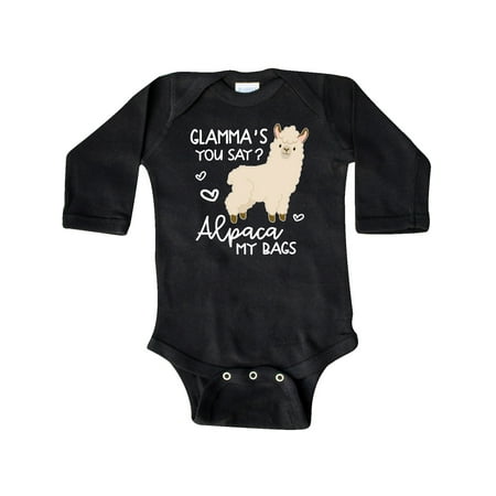 Inktastic Glamma s You Say Alpaca My Bags Gift Baby Boy or Baby Girl Long Sleeve Bodysuit
Inktastic Glamma s You Say Alpaca My Bags Gift Baby Boy or Baby Girl Long Sleeve Bodysuit