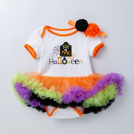 Fidelma Girls Outfits&Set Infant Baby Girls Kids Skirts Set 2PC Romper + Headband Halloween Outfits Black-S
Fidelma Girls Outfits&Set Infant Baby Girls Kids Skirts Set 2PC Romper + Headband Halloween Outfits Black-S