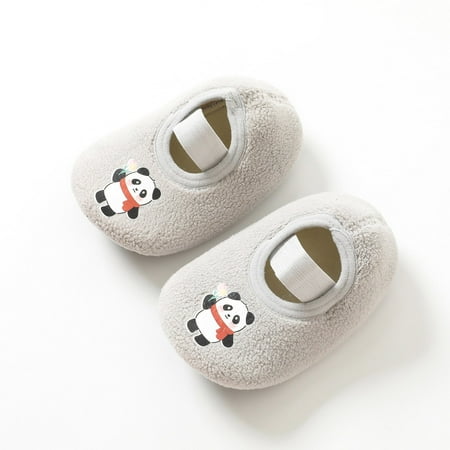 Quealent Baby Walking Shoes Baby Boy Girl Booties Cotton Socks Soft Sole Winter Warm Stay On Baby Slippers Gray 18 Months
Quealent Baby Walking Shoes Baby Boy Girl Booties Cotton Socks Soft Sole Winter Warm Stay On Baby Slippers Gray 18 Months
