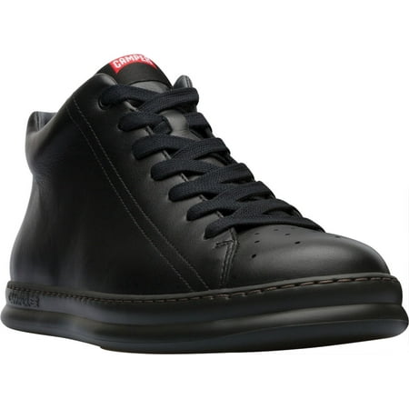 Men s Camper Runner High Top Sneaker Black Calfskin 45 M